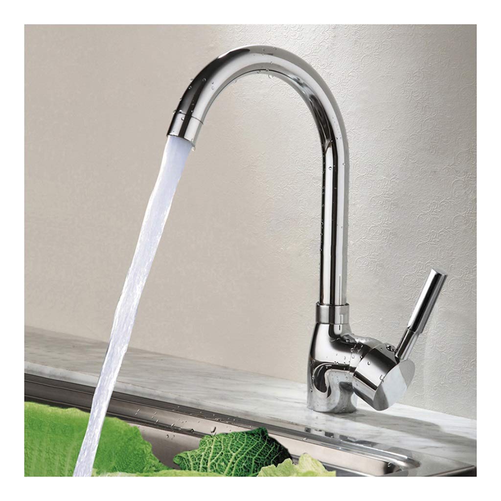 Robinet de cuisine mitigeur OKUOKA monocommande pour évier moderne tuyau 60cm