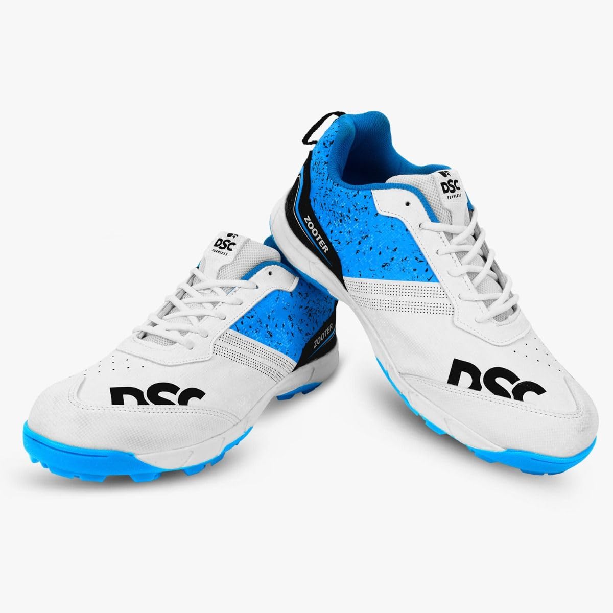 DSC Zooter Cricket Shoe for Men and Boys, Size-4 UK (White-Blue) (B08PWLYLY4) Amazon Price History, Amazon Price Tracker