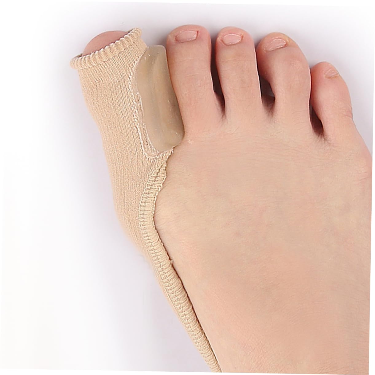 IWOWHERO Bunion Corrector Sleeve Foot Protector with Toe Separator for Women Bunion Relief Toe Spacers for Overlapping Toes Foot Cover