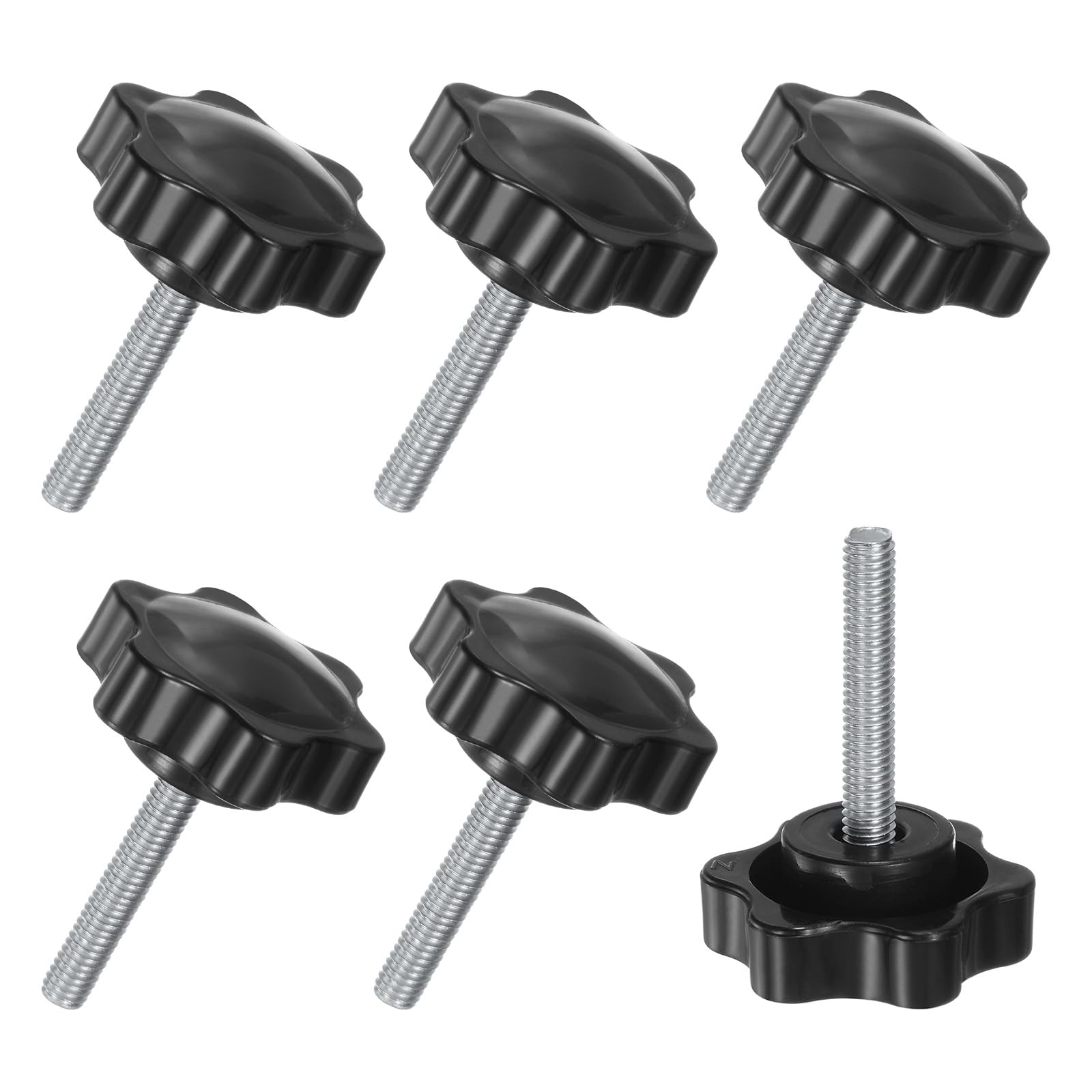 M METERXITY 6-Pack Star Clamping Knobs