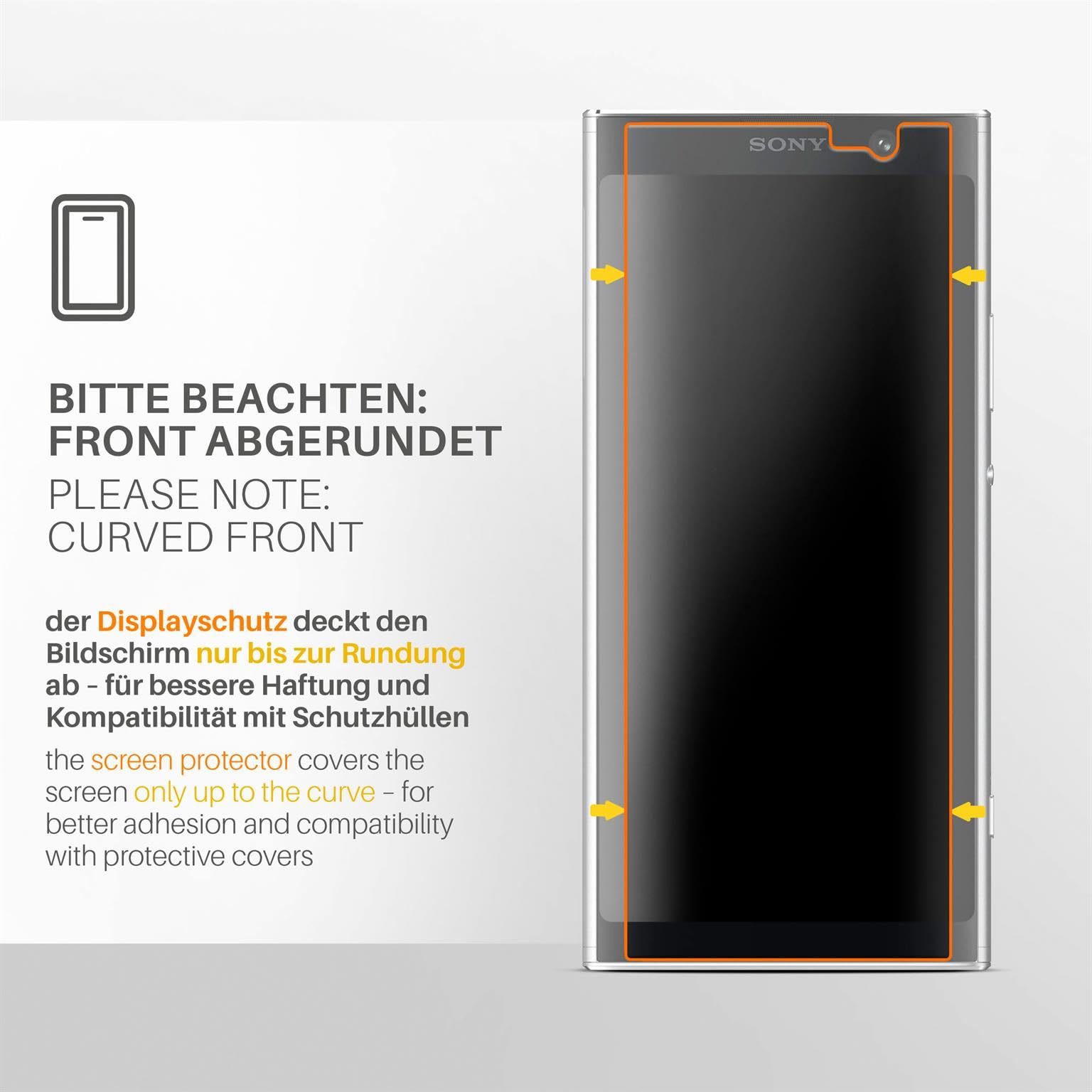 Moex Matte Schutzfolie Für Sony Xperia 1 III – 3er Pack, Anti-Reflex, Kratzfest, Haftblasenfrei