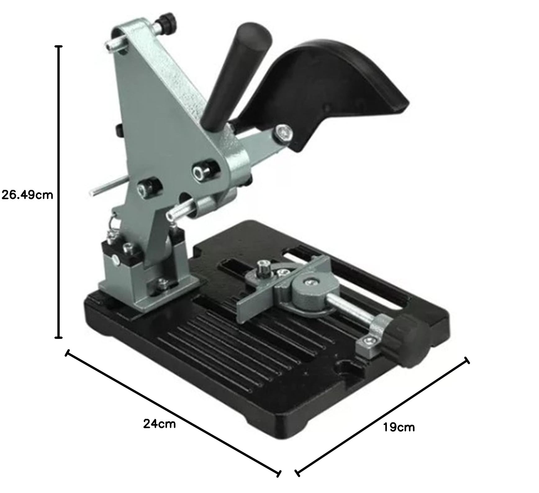Soporte Fijo para Amoladora Angular 100 125, Hierro, Corte Preciso