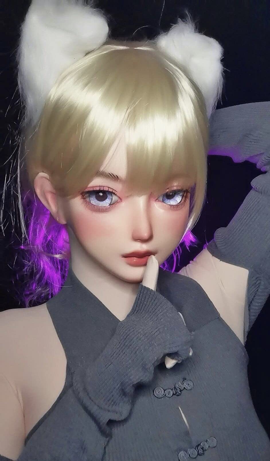 ☆即納 ハーフマスク NO.147 kigurumi ドール コスプレ 着ぐるみ