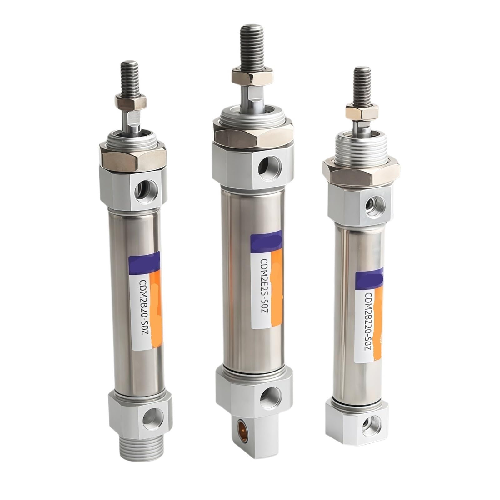 Cylindre pneumatique CDM2B40 double effet de type SMC pour automatisme