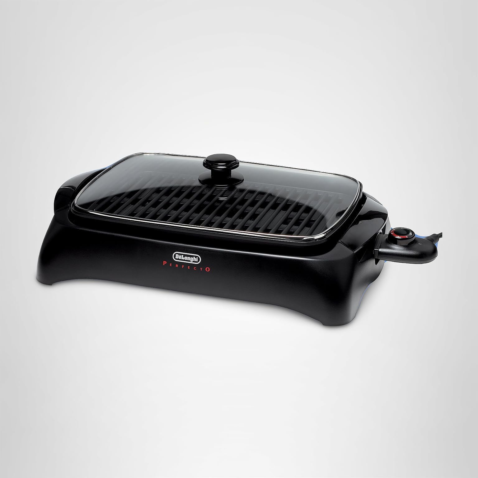Amazon.com: De'Longhi Perfecto Indoor Grill with Lid, Black