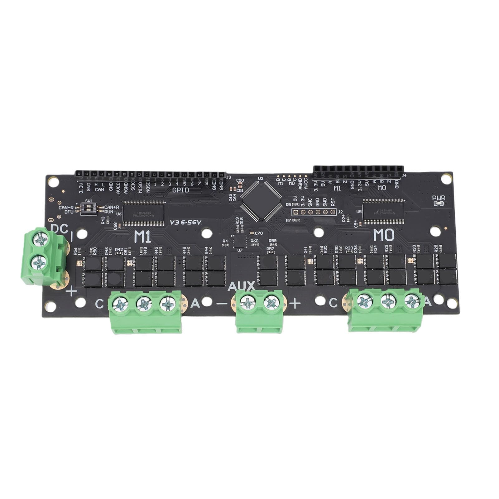 Zunate Sterownik Silnika BLDC, Procesor STM32F405RGT6 o Prądzie Szczytowym 120 A z Interfejsami CAN PWM do Debugowania USB, do Sterowania Trójfazowym Silnikiem BLDC