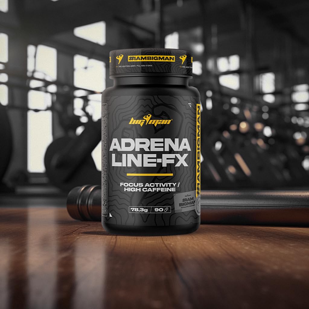 Pack BigMan Ultimate WHey Proteina 2kg (Chocolate Blanco) + Adrenaline Fx 30 Caps | Ganador Masa Muscular | Ayudar a Adelgazar | Regalos | Recuperación Deportiva | Tonifiacación