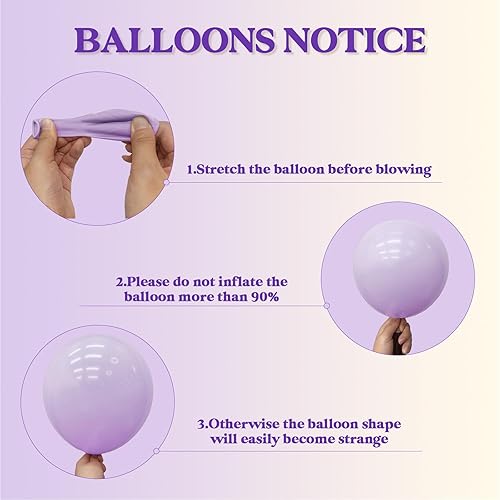 Vista 118 de Juego de 84 globos rosa claro, guirnalda de arco de 5 pulgadas + 12 pulgadas + 18 pulgadas, globos de color rosa pastel, globos de feliz cumpleaños