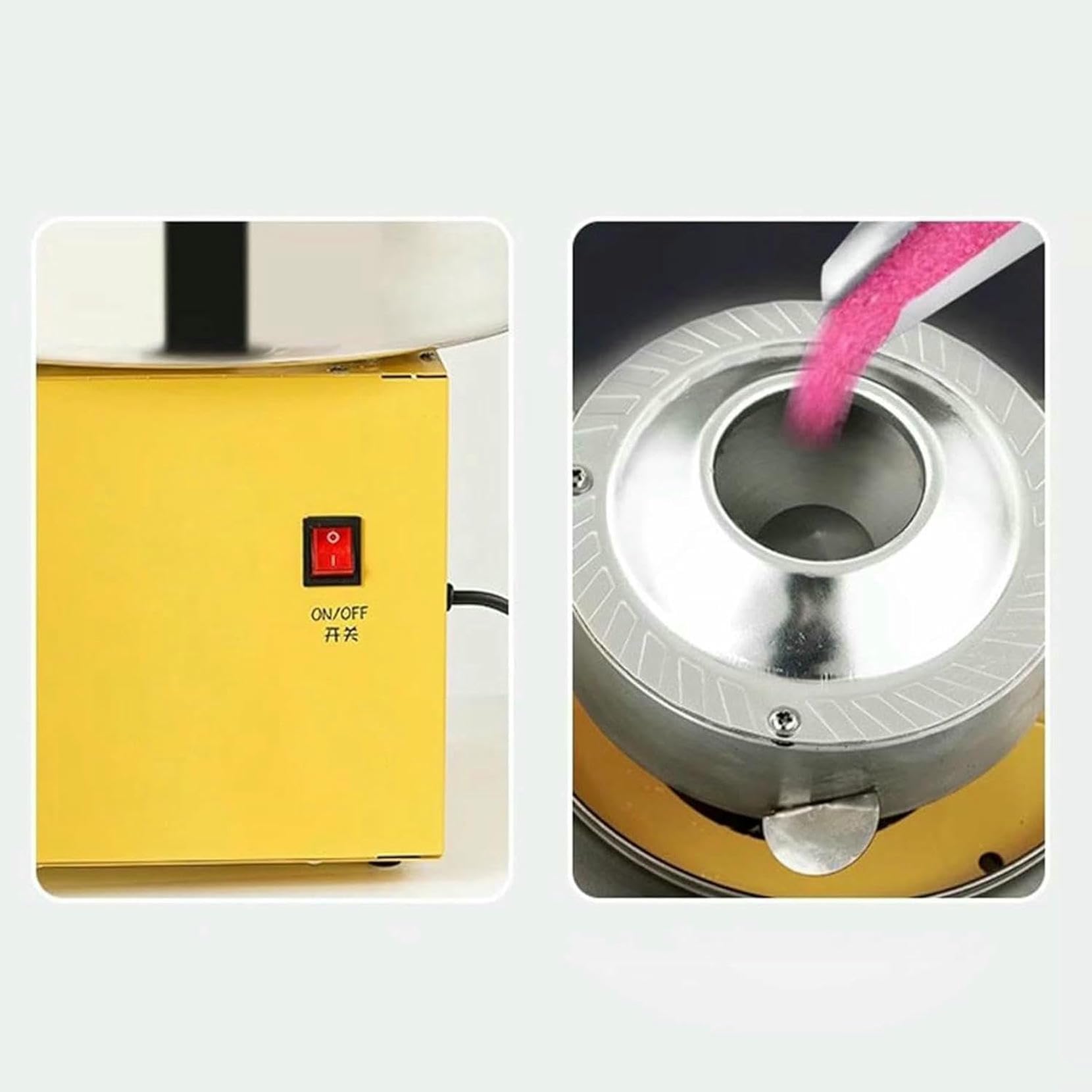 Maquina de Algodon azucar Máquina de algodón de azúcar, Uso Comercial, máquina de algodón de azúcar Elegante Completamente automática for emprendimiento y establecimiento de Puestos~/