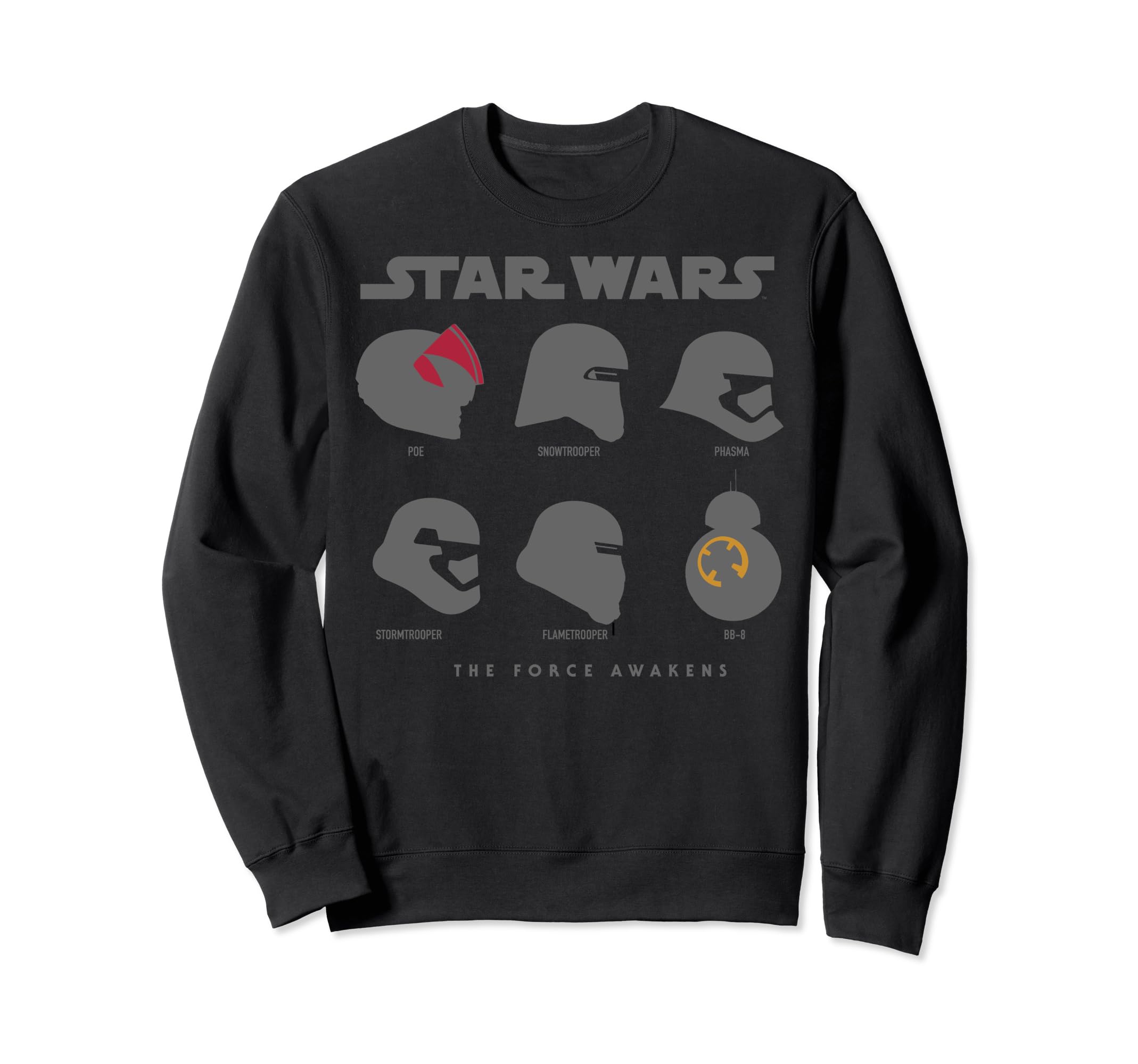 Sweatshirt Star Wars Silly Heads Silhouette fini les pulls geeks de mauvaise qualité - 2