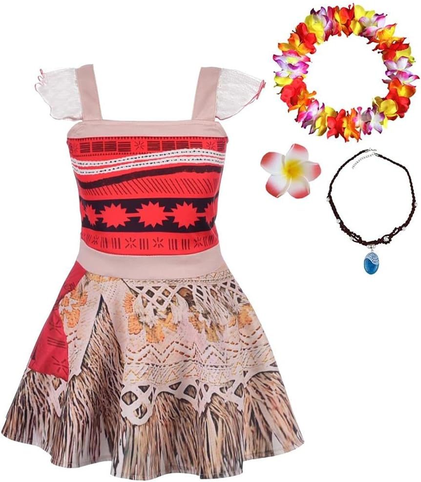 Dressy Daisy Girls Adventure Outfit Dress Skirt Set Princess Dress Up Halloween Costume Size 3 Months -12