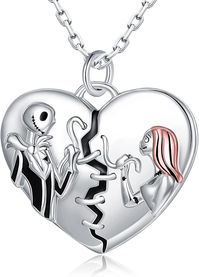 Disney Treasures The Nightmare Before Christmas 0.145 CT. T.W. Diamond Hill Ring in Sterling Silver and 10K Rose Gold | Peoples Jewellers