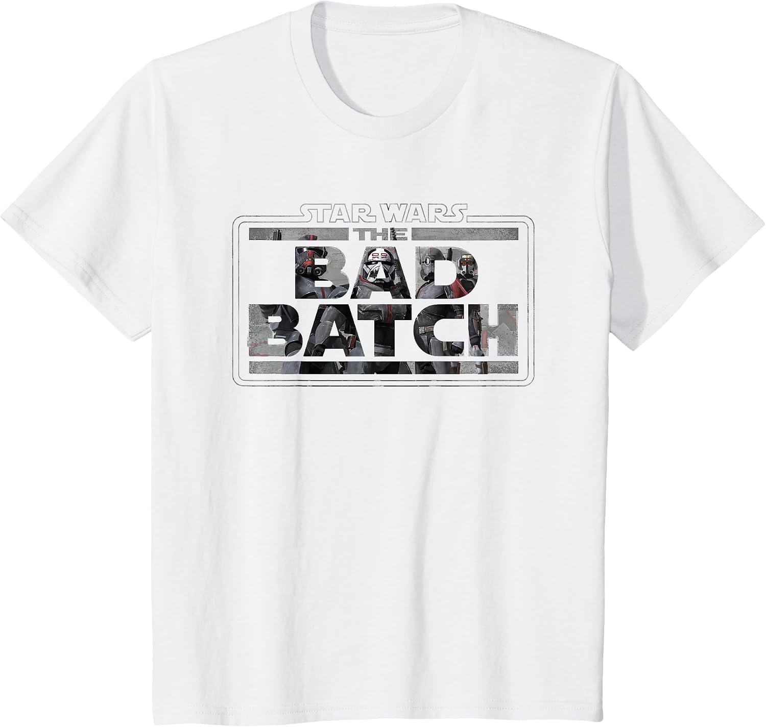 Star Wars The Bad Batch Logo Wrecker Helmet T-Shirt