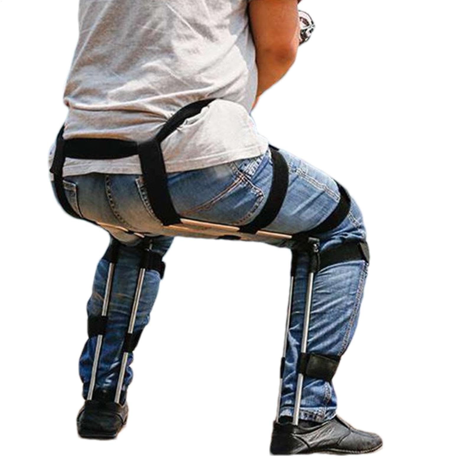 WEITING Chair Pants - Folding Outdoor Magic Fishing Camping Stool,Adjustable Wearable Chair Invisible Seat, Invisible Chair Wearable Exoskeleton Human Wearable Seat for Concert Subway Bus