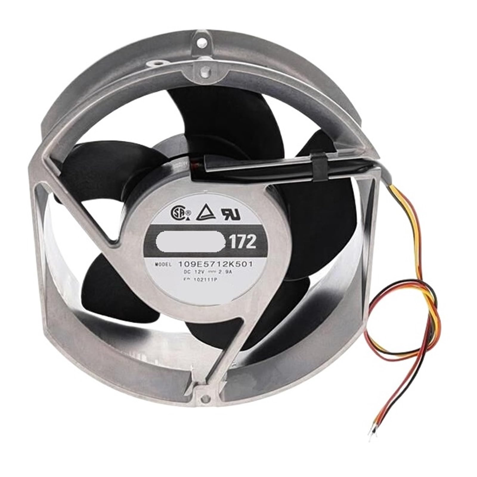 LZIKKGKI 109E5712K501 12VDC FAN 172X150X51mm 34.8W 3wire 4100RPM