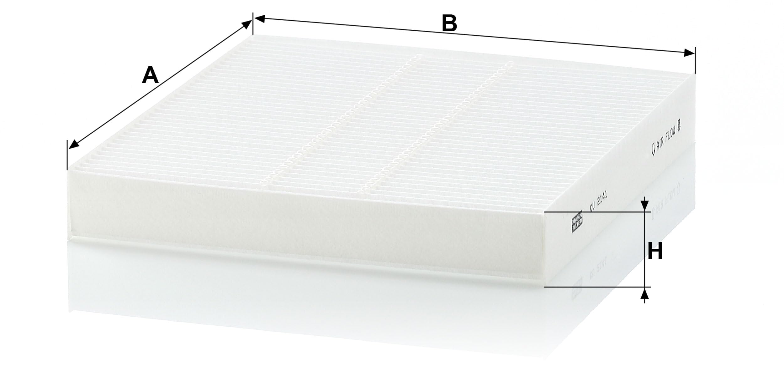 MANN-FILTER CU 2141 Filtr powietrza kabinowego - SAMOCHODY OSOBOWE + DOSTAWCZE