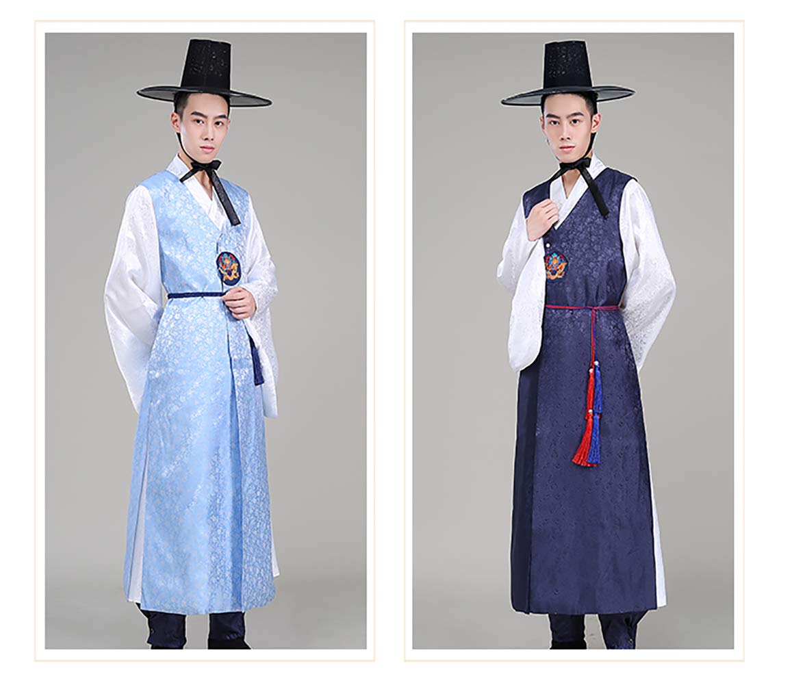 Amazon.co.jp: 韓国民族服 韓服 メンズ スーツセット パジチョゴリ 龍