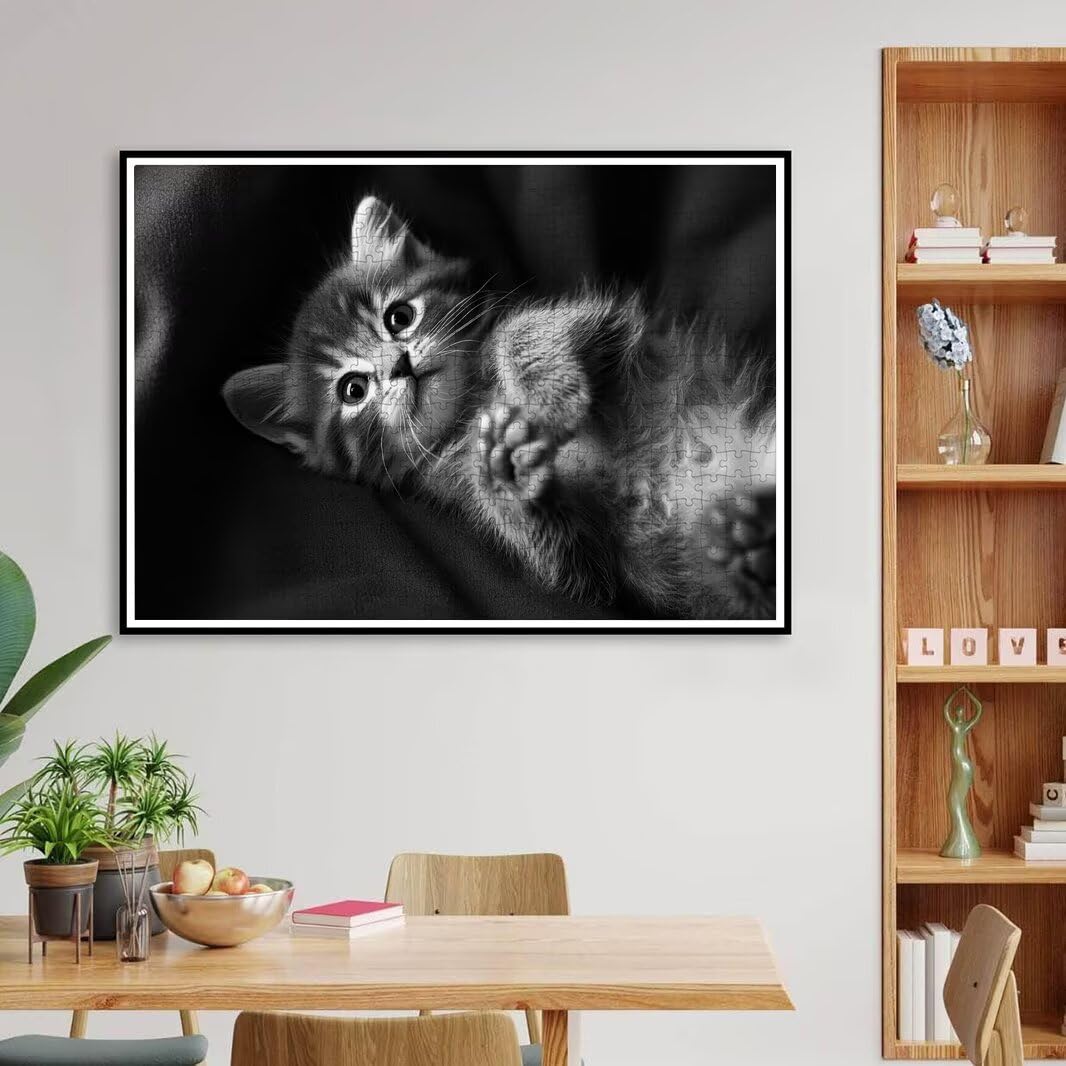 Puzzle Gatto, Puzzle 5000 Pezzi Arte per Adulti, Regalo Uomo e Donna -4687