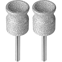 2PCS Diamond Dog Nail Grinder Attachment, Diamond Rotory Bit for Dogs&Pets Nail Care, 1/8" Replacement Grinder Wheel Pets Nail Grooming Tools for Medium Large Dogs