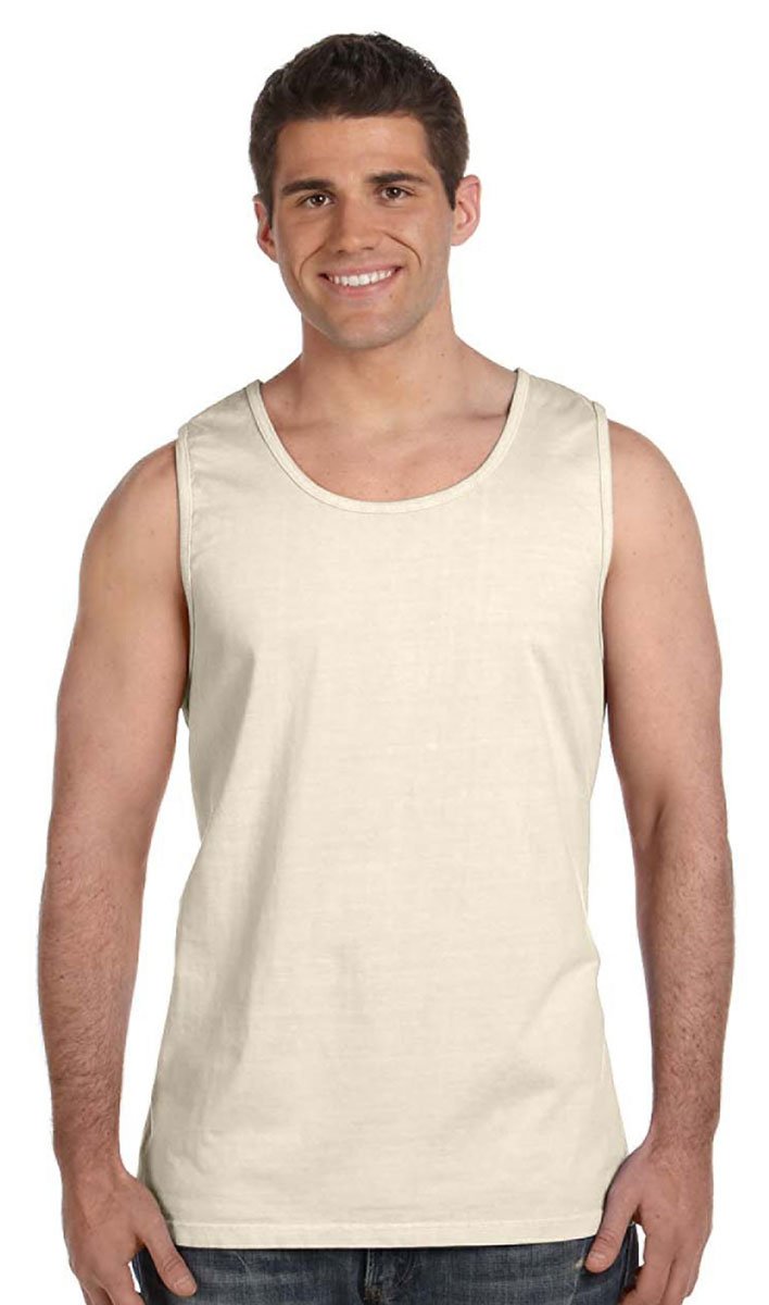 Comfort Colors Adult Garment-Dyed Sleeveless Tank, IVORY, XXXX-Large