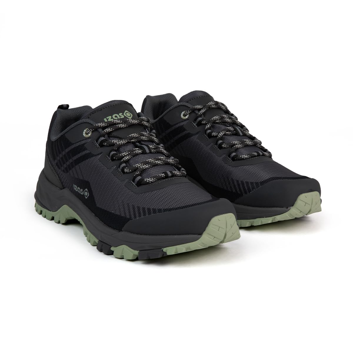 Izas Jade M Zapatilla de Senderismo para Hombre de Media Distancia. Transpirable con Refuerzos de TPU. Amortiguación en Plantilla. Suela de Máxima Tracción