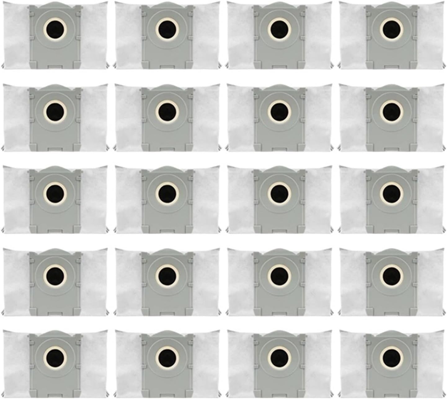 20 Pcs Vacuum Cleaner Dust Bag, Compatibie For ECOVACS DEEBOT T50 X8 PRO, Storage Bag Spare Parts