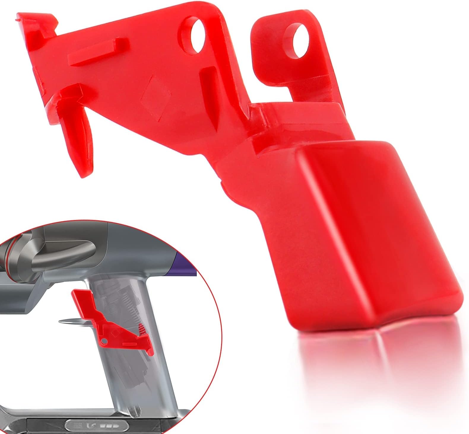 Reinforced Trigger Switch Button for Dyson V11 V10 V15 Vacuum Cleaner Replacement Parts, Upgraded Power Button Repair Fix Tool