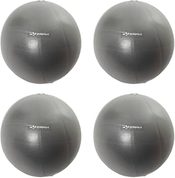 Amazon | ピラティスボール 25cm 4色 4個セット | バランスボール