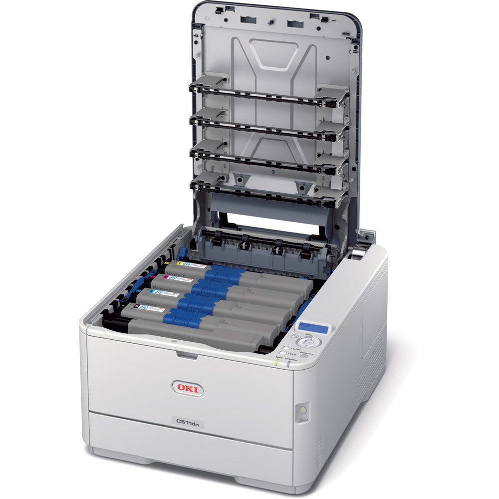 OKI C511DN A4 Colour LED Laser Printer 1327701 UK : Amazon.co.uk