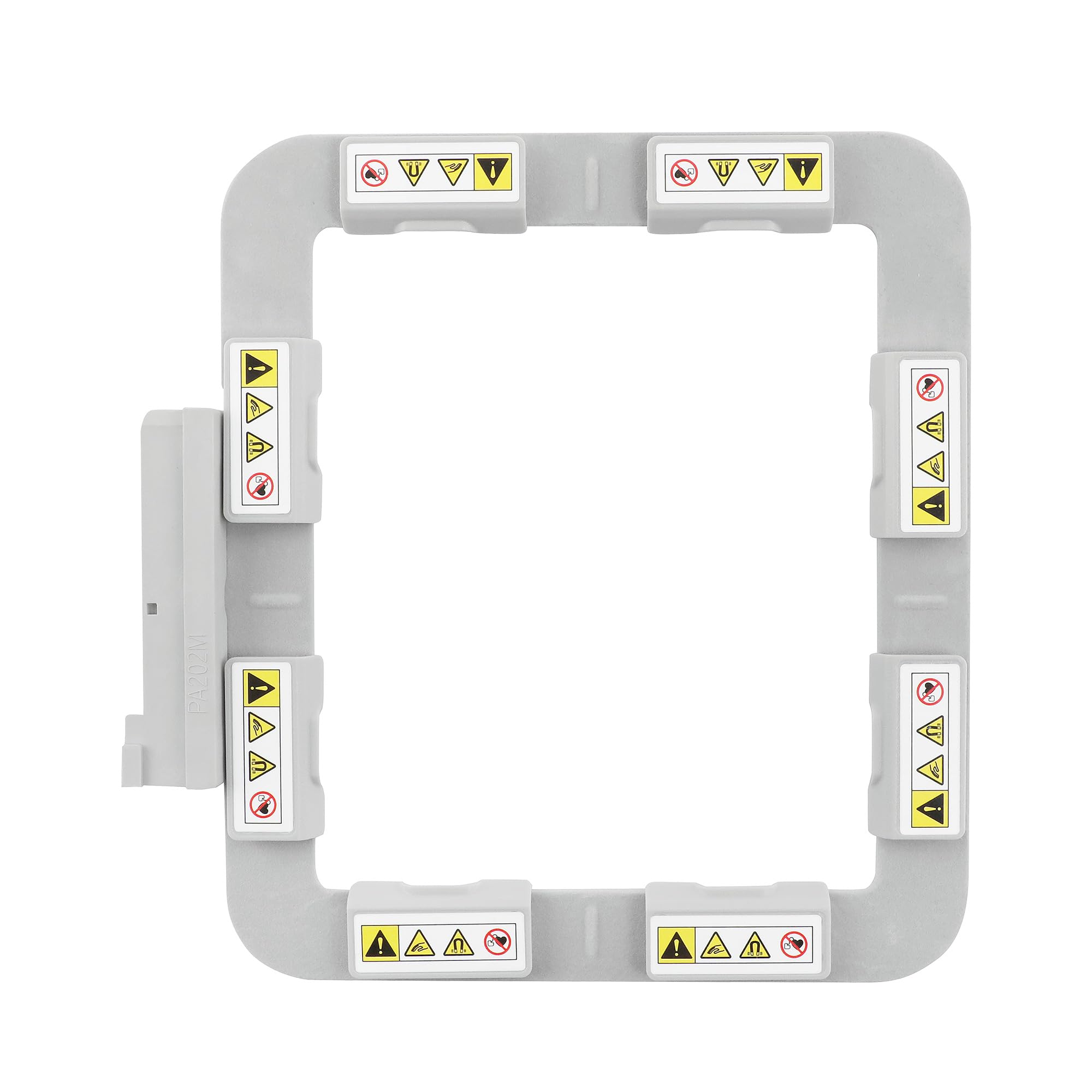 Sew Tech Magnetischer Stickrahmen für Viking Designer Diamond Deluxe Ruby Royale Topaz Pfaff Creative Sensation Vision Nähmaschine 11,9 x 11,9 cm Mighty Snap Magnet Rahmen