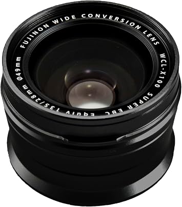 Fujifilm Wide Conversion Lens for X100 Black WCL-X100B II