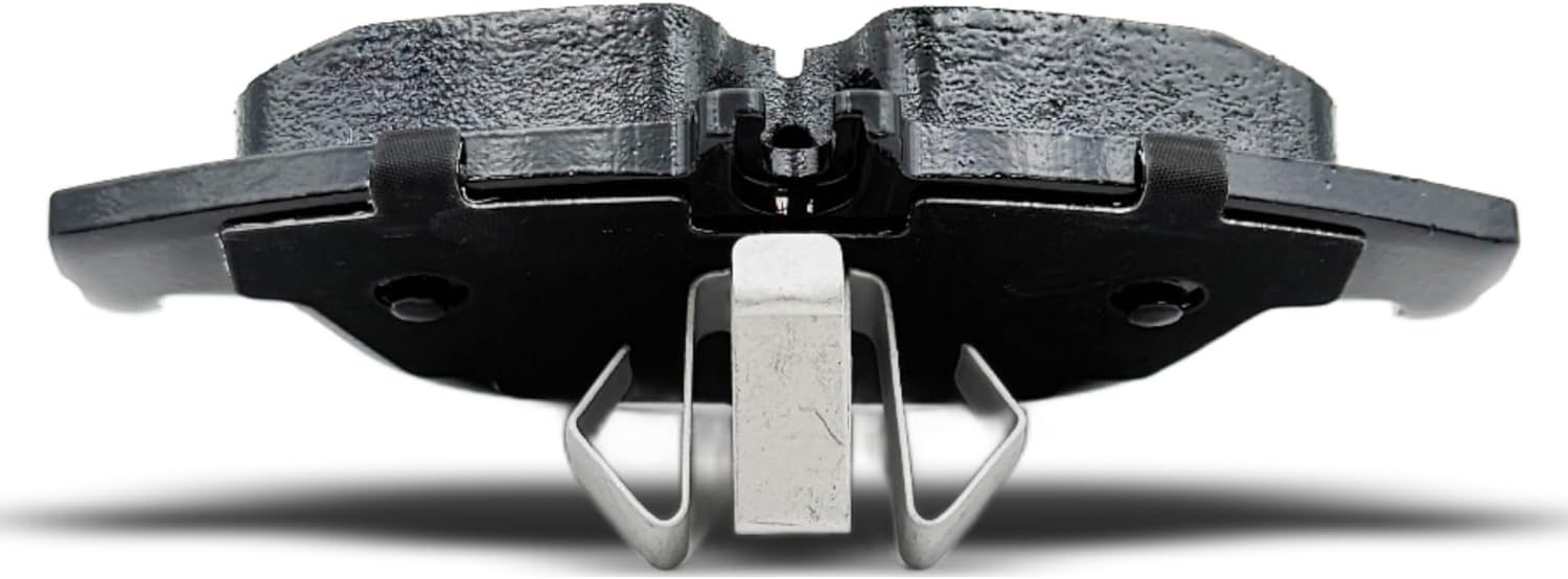 Front Rear Brake Pads Compatible with 2012-2016 Mercedes-Benz C250, for 2008-2012 Mercedes-Benz C300 (D1340 D1341)