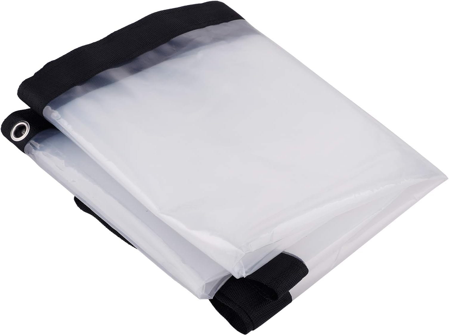 LouisaYork Clear Waterproof Cover Tarp Tarpaulin Sheet,2Mx4M Heavy Duty Dustproof rainproof Tarpaulin,Anti-aging Insulation PE For Camping Fishing Gardening