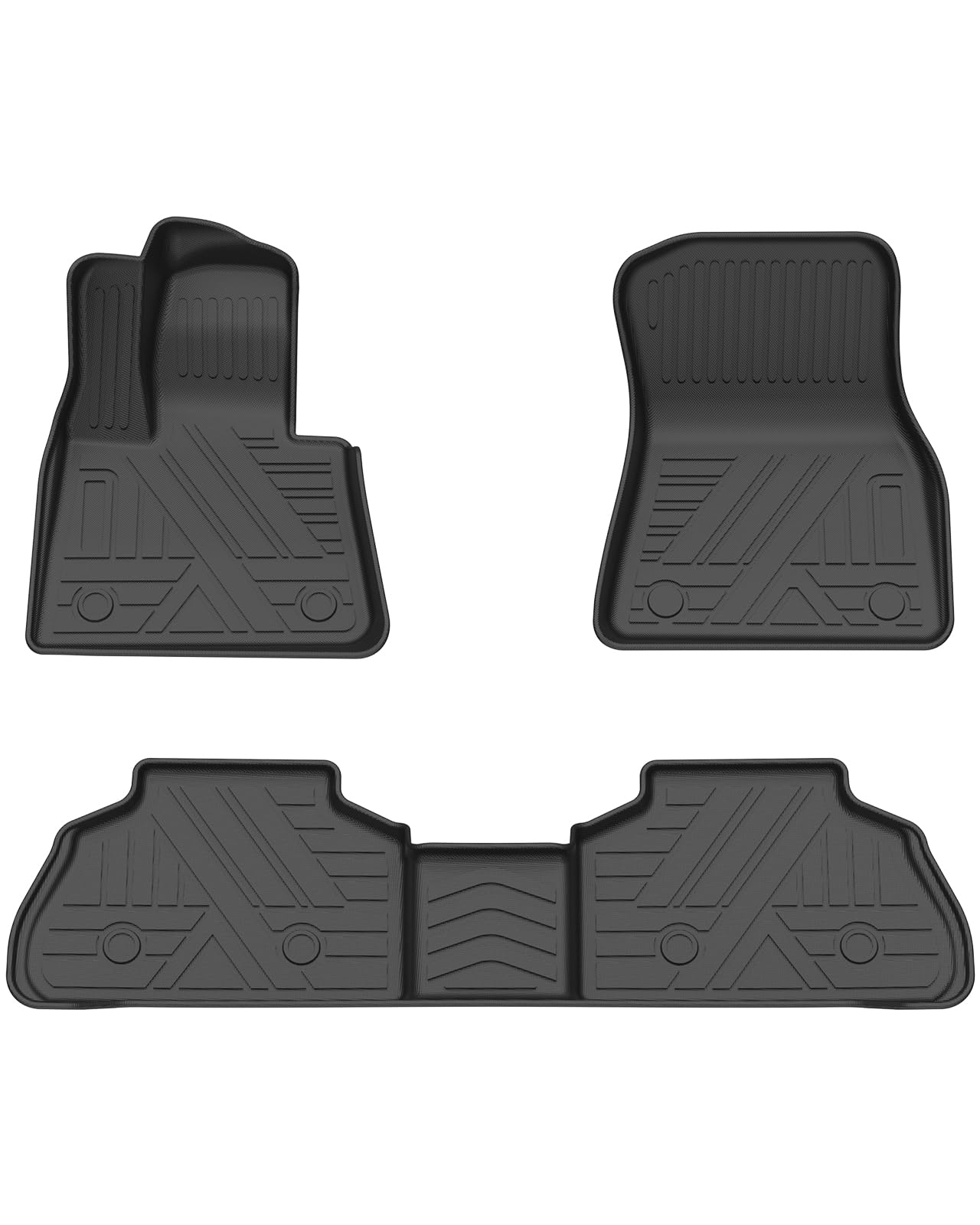 Photo 1 of Floor Mats for BMW X5 2019-2024, All Weather Protection, 3pcs FloorLiner Combo Set 2019-2024 Floor Mats