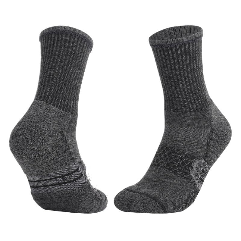 Gepolsterte Sportsocken – Gepolsterte Laufsocken for lange Distanzen for Männer und Frauen, atmungsaktive Sportsocken