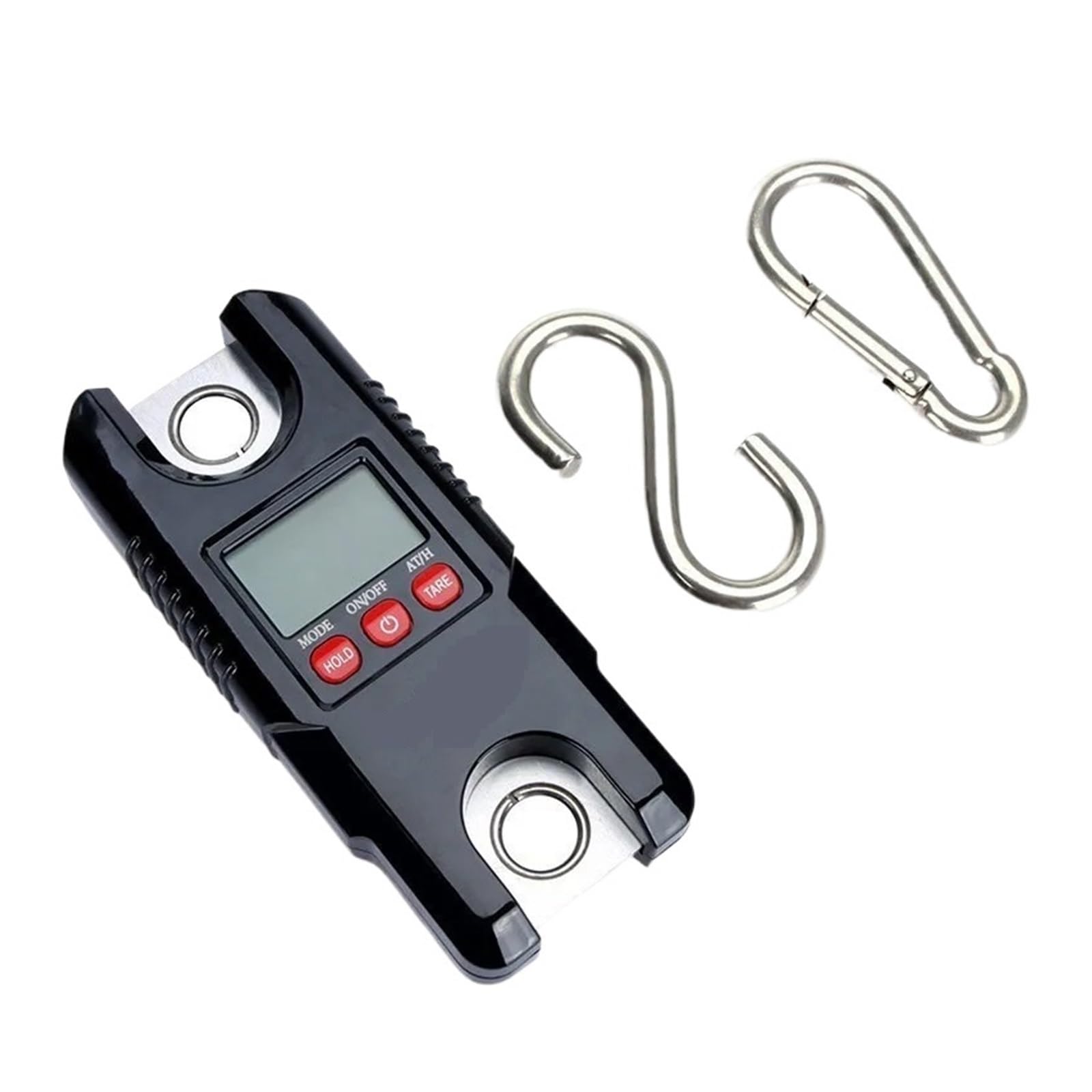 Minibáscula De Grúa Digital Portátil De 300kg/100g, Báscula Colgante Con Gancho De Acero Inoxidable, Balanza De Pesaje Con Bucle Industrial, Retroiluminación LCD