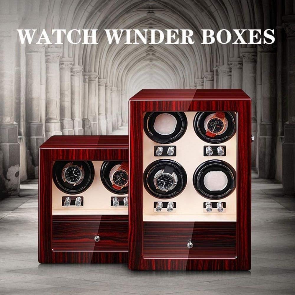 Watch Shaker Reloj mecánico Completamente automático Touch Shaker Winder Box Winder Turn Watch Winder Moda (2)
