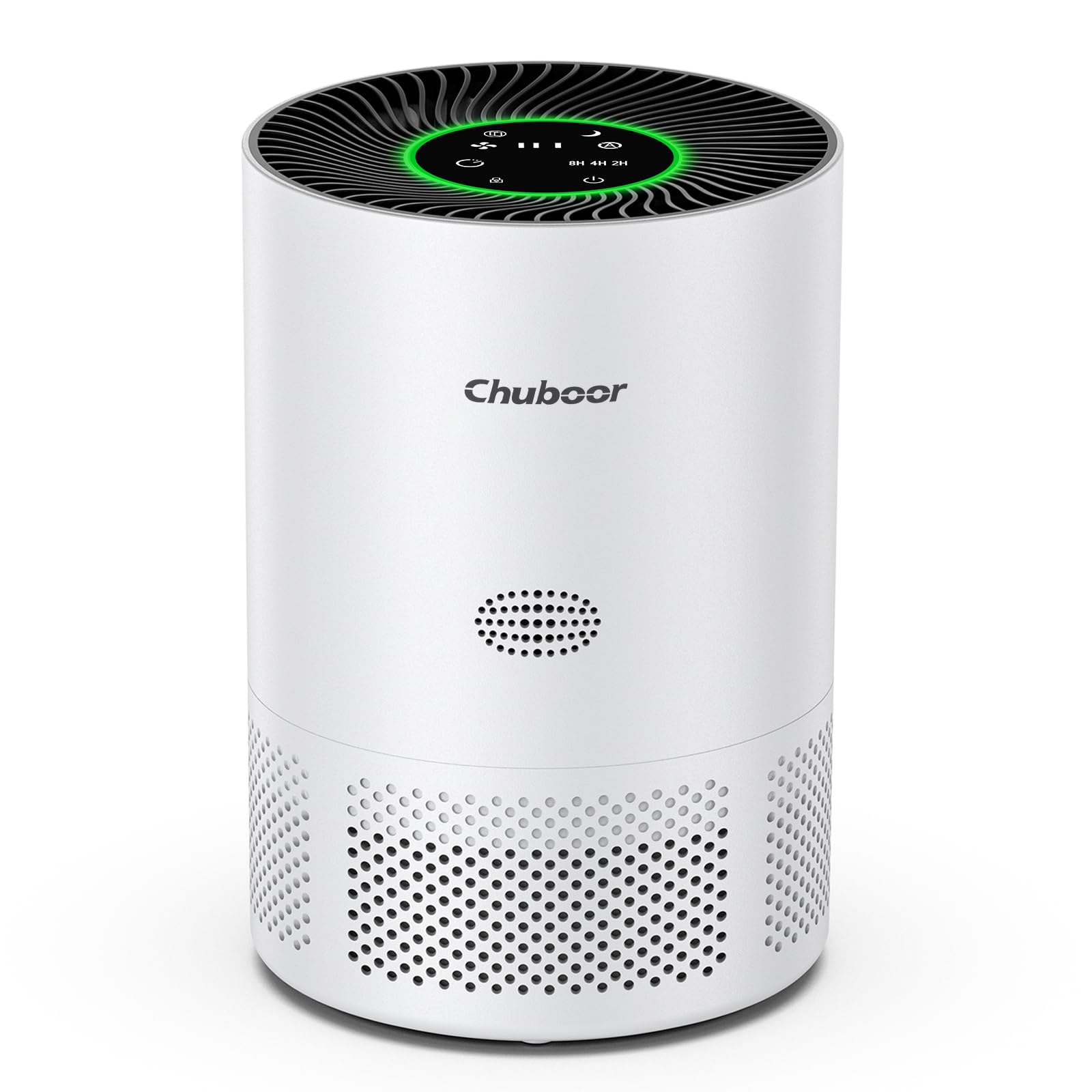 Chuboor Air Purifier for Bedroom Home, up to 1200ft², 5 Speed, 3 Timer, Quiet Sleep Mode,...
