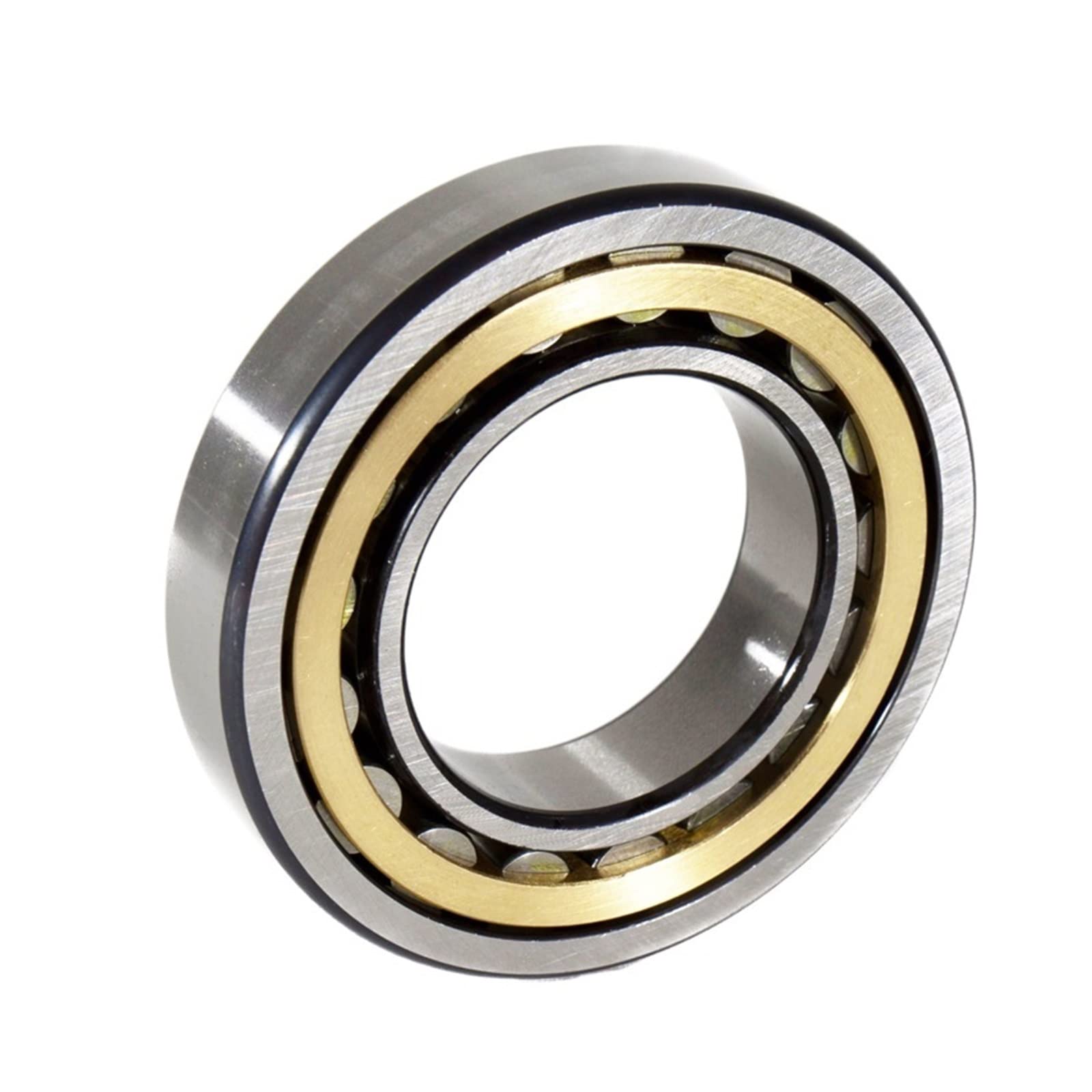 DIZTBTZFP 1PC NU1011EM NU1011 32111 H 55x90x18mm Cylindrical Roller Bearings Single Row Machined Brass Cage Bearing