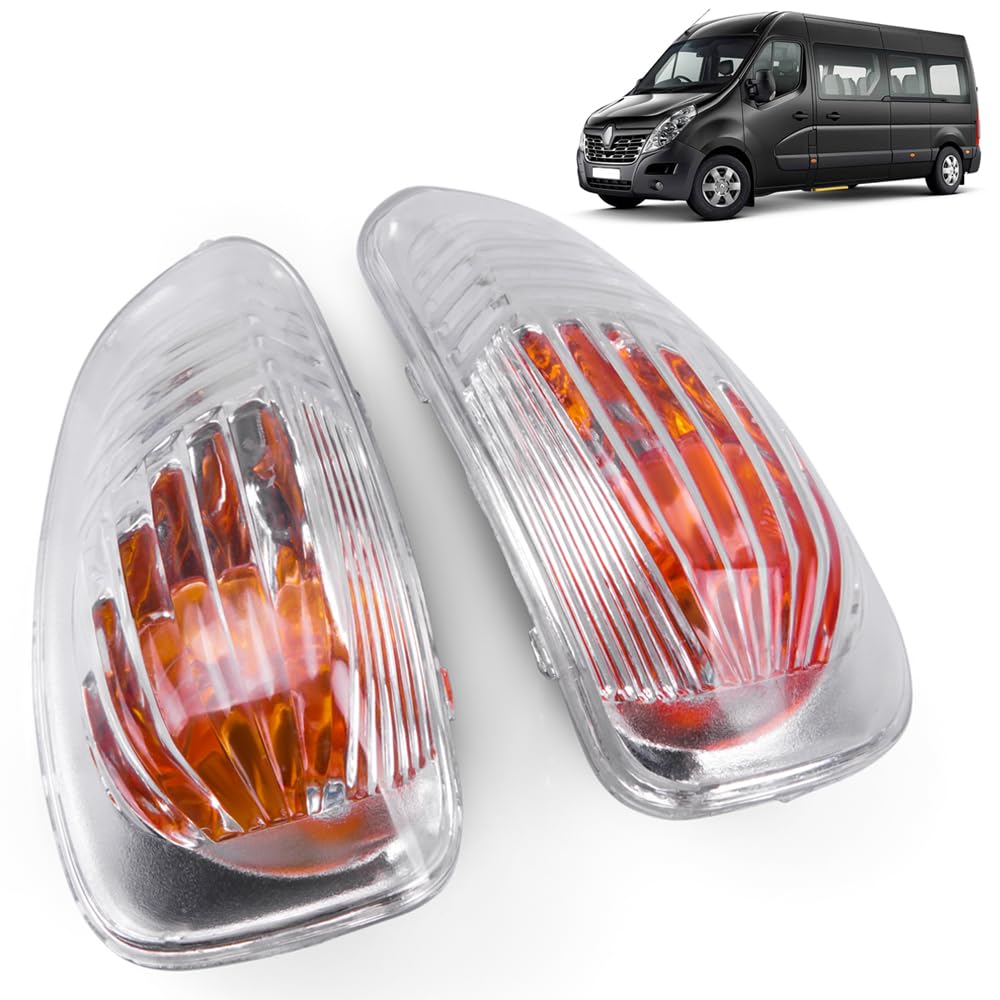 ROBUST, indicatore di direzione per specchietto destro e lato passeggero sinistro per Renault Master Nissan NV400 Vauxhall Movano 261603141R 95508976 4405993 2616000Q0A