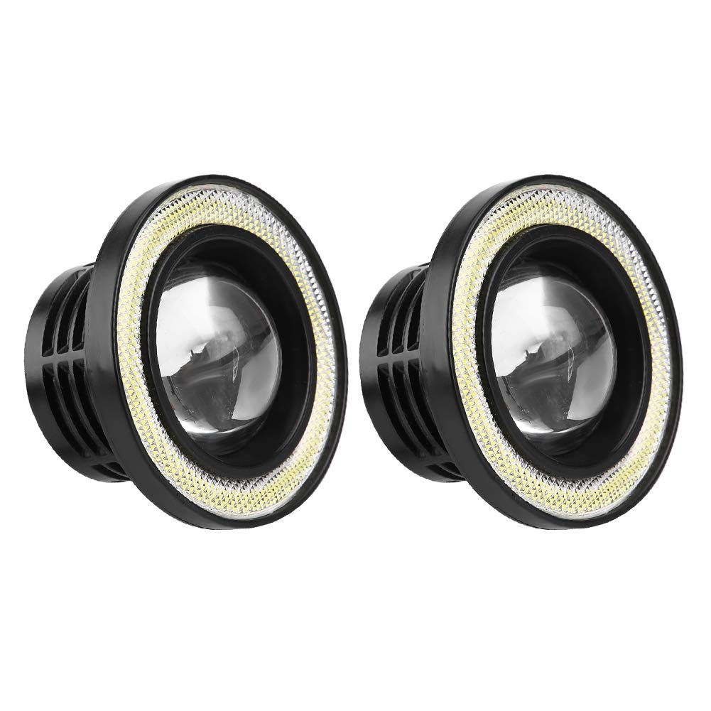 Fendinebbia Auto Angel Eyes Fari antinebbia LED per veicoli commerciali con luci diurne a LED