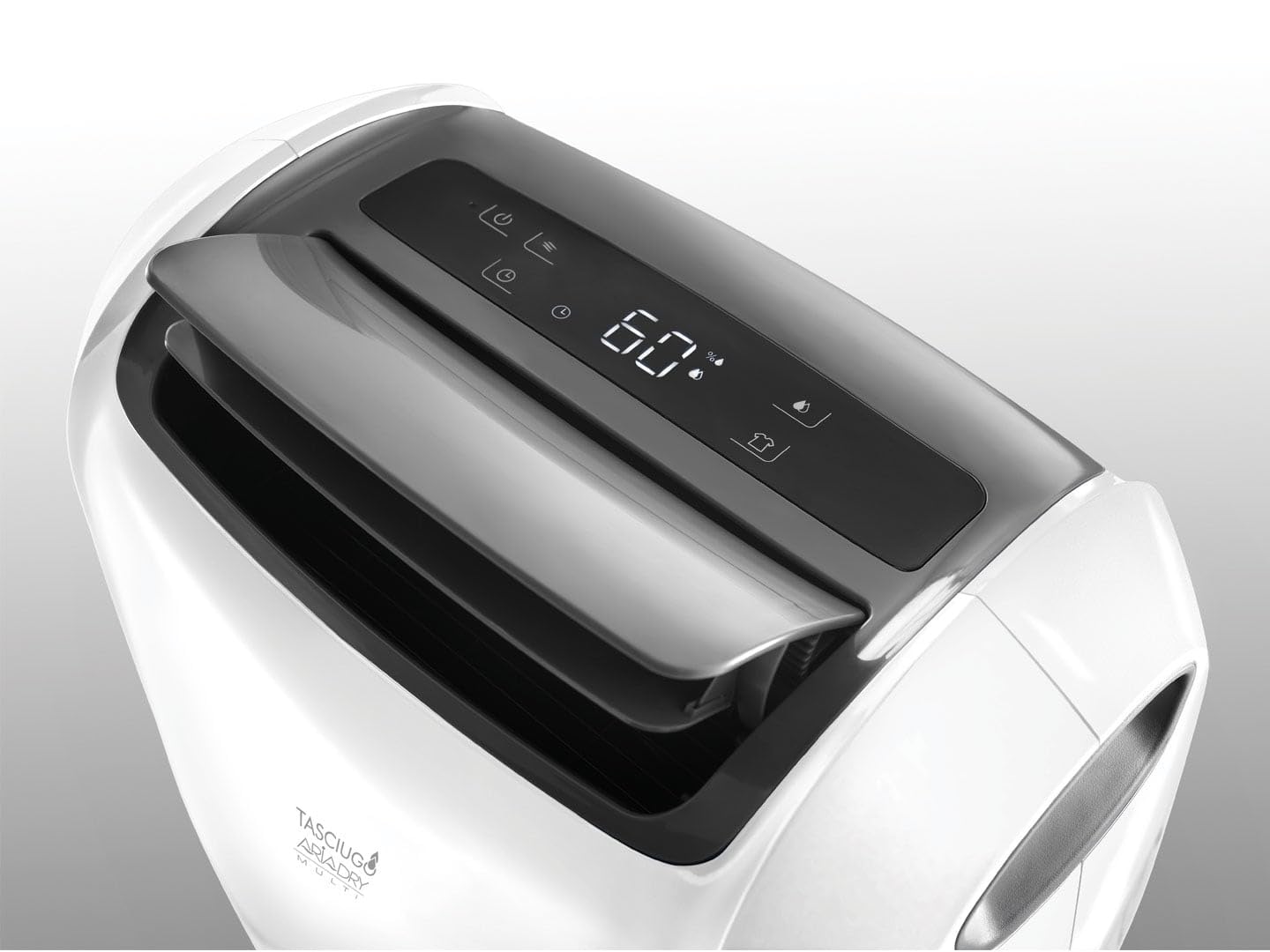 De'Longhi DDSX225 Tasciugo AriaDry osuszacz powietrza do domu, 446 W, 25 l, 44 dB, tworzywo sztuczne, biały