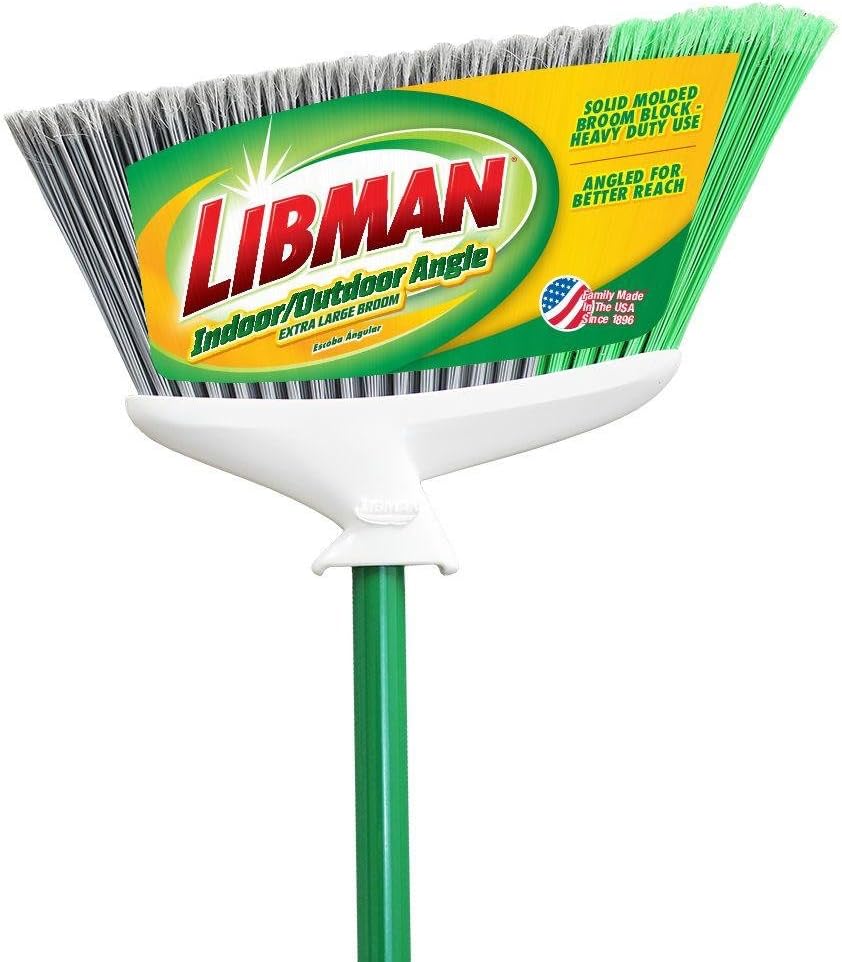 Libman Extra Large Indoor Outdoor Angle Broom