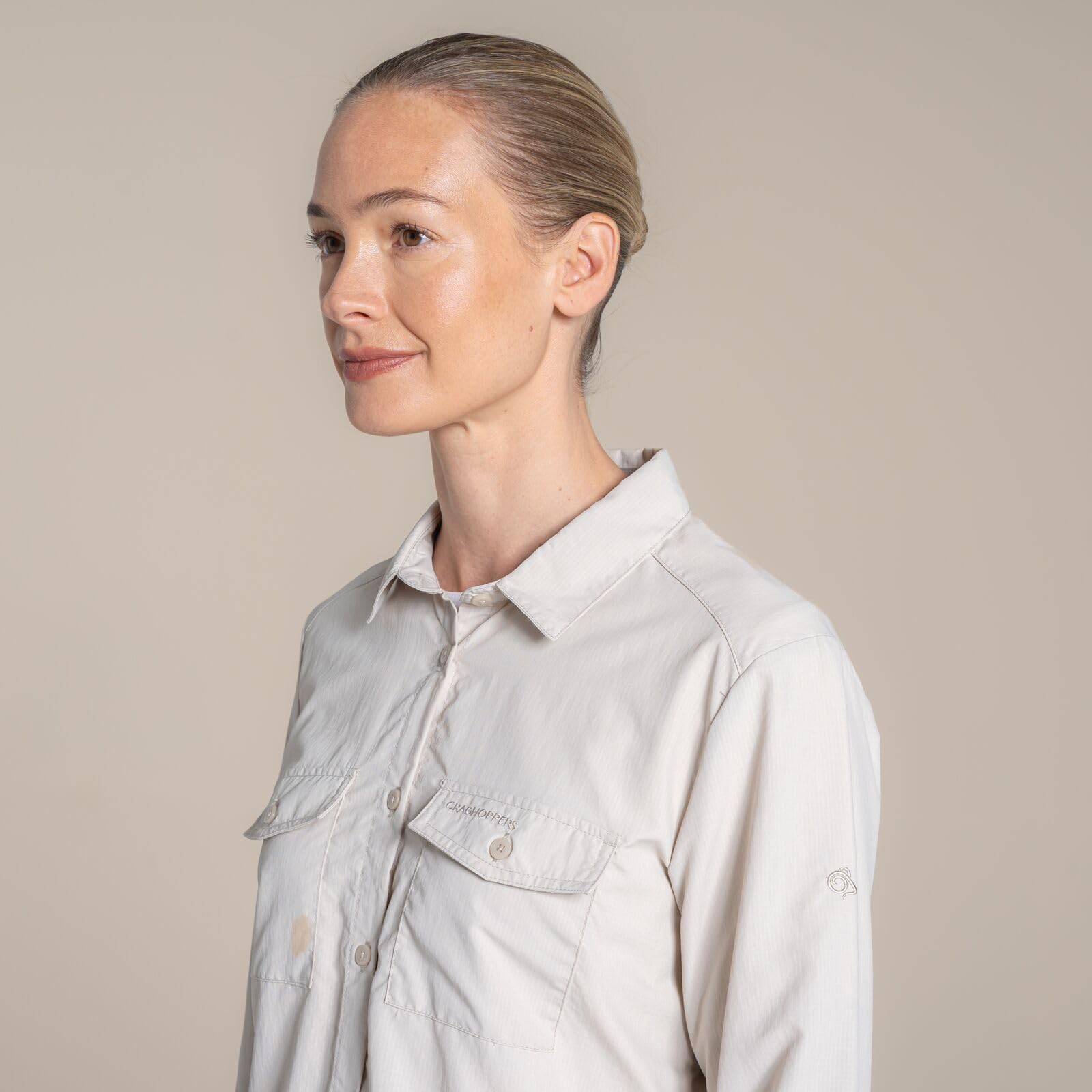 Craghoppers Damen NosiLife Loukkos Long Sleeve Shirt Shirt (1er Pack)