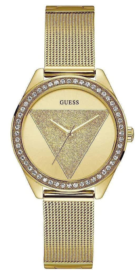 Guess Stainless Steel Analog Gold Dial Women Watch-W1142L2, Gold Band (B07F3G3T19) Amazon Price History, Amazon Price Tracker