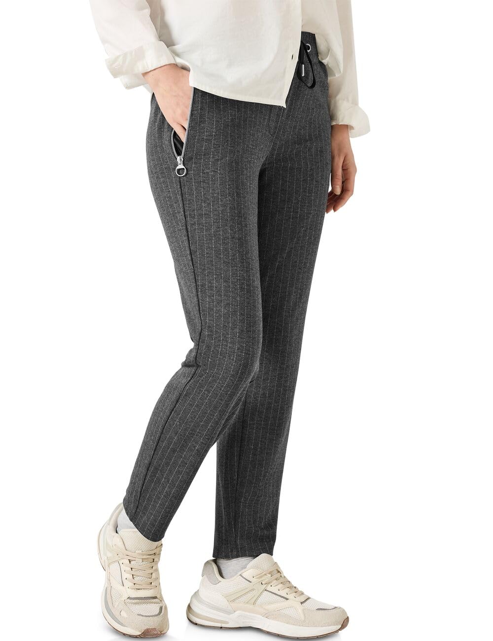 Cecil Damen Hose im Nadelstreifen-Look
