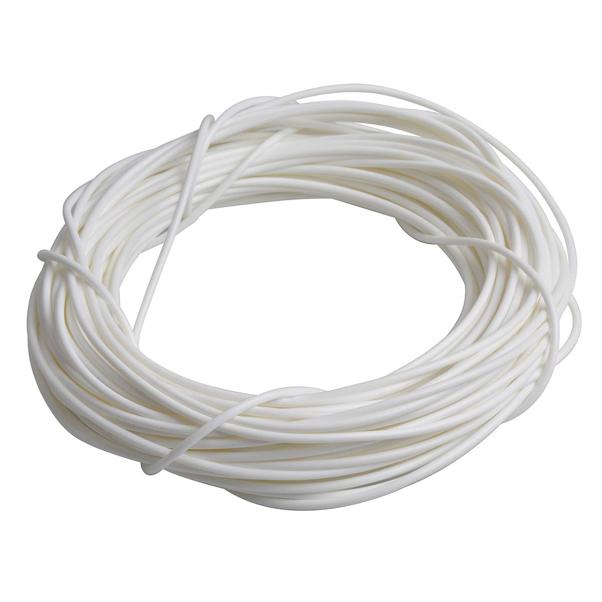 YebiO 500G (70M) Gradientowe Płaskie Tkanie Rattanu, Szerokość 8Mm Syntetyczny Rattan Naprawa Dzianina Materiał Plastikowy Rattan Dla Majsterkowiczów Handmadeniture Krzesło Kosz Stołowy/White/Round/3M