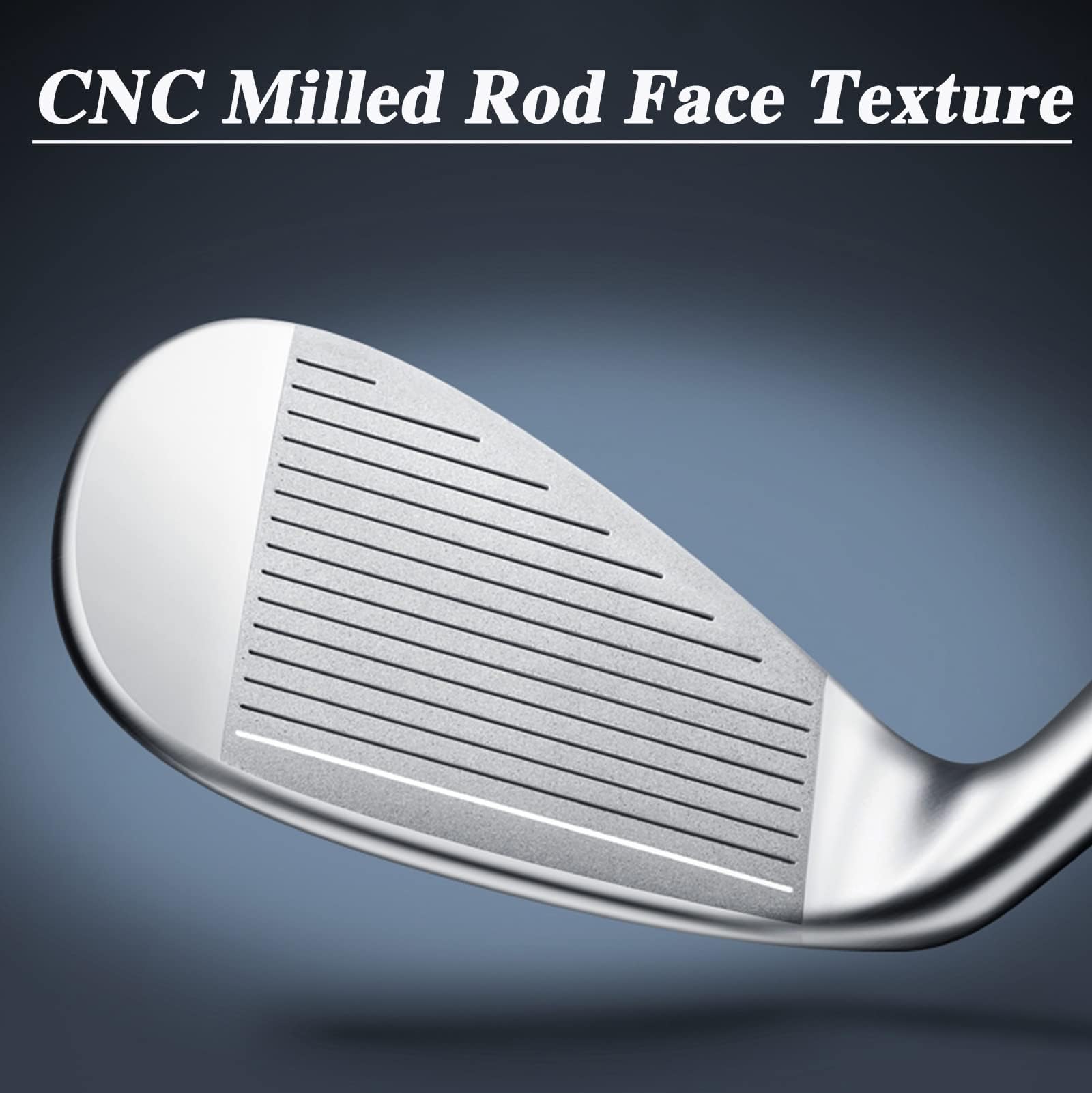 Wedges de Golf de 56/60 Grados, Wedges de Arena para Palos de Golf, fácil Control de Distancia, diseño Hueco Tallado y Base ensanchada.，60 Degree