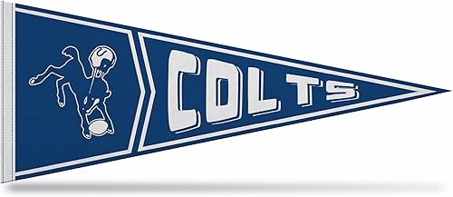 Miniatura 25 de Rico Industries NFL Retro - Alt 12" x 30" Felt Wall Décor Pennant - Great for Home/Bed Room/Man Cave Décor