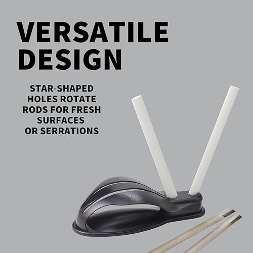 Miniatura 4 de Spyderco Gauntlet Premium - Afilador de cuchillos fácil de usar con varillas de cerámica fina y varillas de nitruro de boro cúbico - 603FCBN